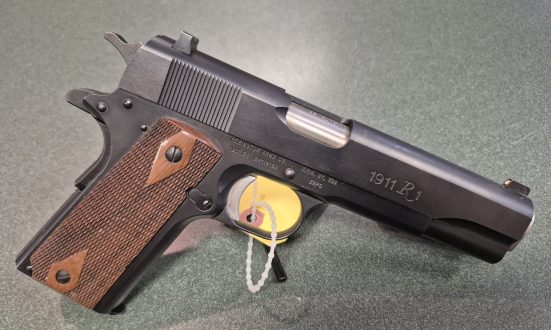 Like New Remington 1911 R1 45acp with 5" barrel and comes with box and 5 mags $650