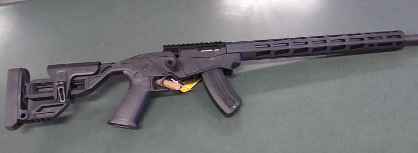 NIB Ruger Precision Rimfire 17 hmr with 18" threaded barrel, comes with box and 2 mags $550
