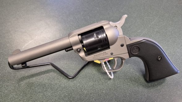 NIB Ruger Wrangler 22lr brushed silver with 4 5/8" barrel $265