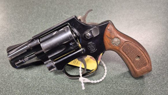 Nice Smith & Wesson model 36 D/A S/A 38 Special with 1 7/8" barrel $650