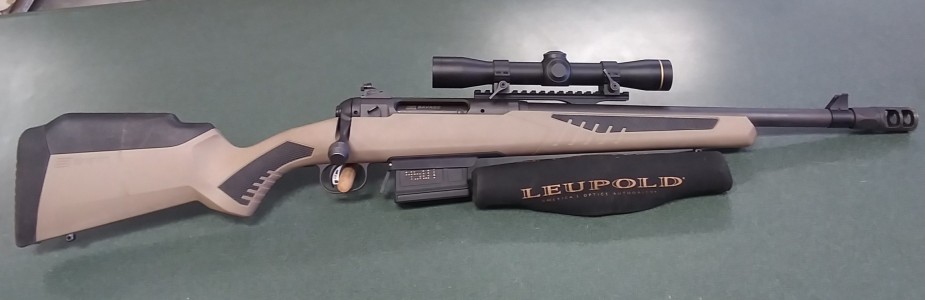 Nice used Savage 110 Scout 450 Bushmaster with 16" barrel, comes with some ammo $500