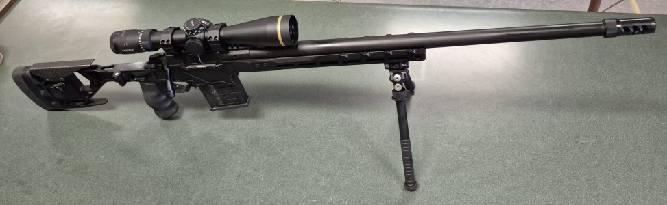Like New Seekins Hawk HIT bolt 6.5 Creedmoor with 25" barrel, with case and Leupold VX - 5HD $2200