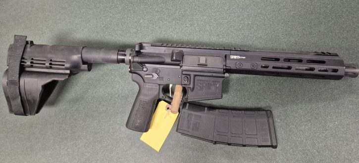 New Springfield Saint Pistol with brase and 7.5" barrel 5.56/223 only $985