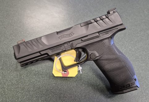 Nice used Walther PDP FS semi 9mm with 4.5" barrel, 2 mags, box $500